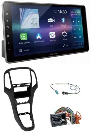 Pioneer Bluetooth USB DAB MP3 Autoradio für Opel Astra J ab 2009 Perl schwarz