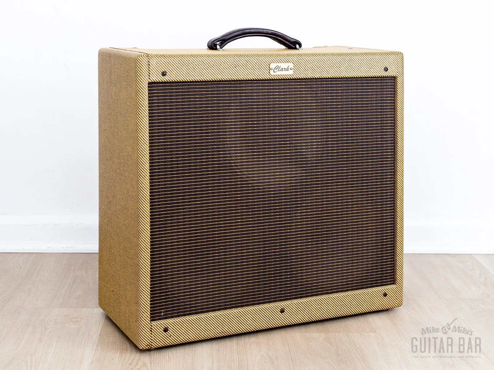 Clark Amplification 2001 Clark Tyger 3x10 Tweed Bandmaster-Style 5E7 Tube Amp w/ Attenuator & Reverb
