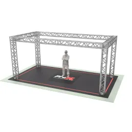 ProX XTP-E20109 Trade Show Display Booth Truss System - 20 x 10 x 9 FT idjnow