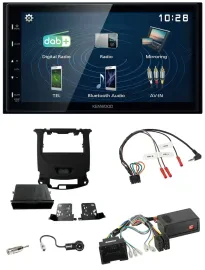 Kenwood 2DIN Bluetooth Lenkrad USB DAB Autoradio für Chevrolet Cruze ab 2016 kla