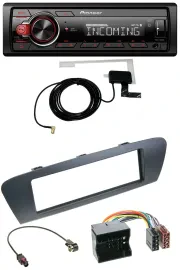 Автомагнитола для Renault Scenic (с 2012) Pioneer USB, MP3, DAB, Bluetooth, серый