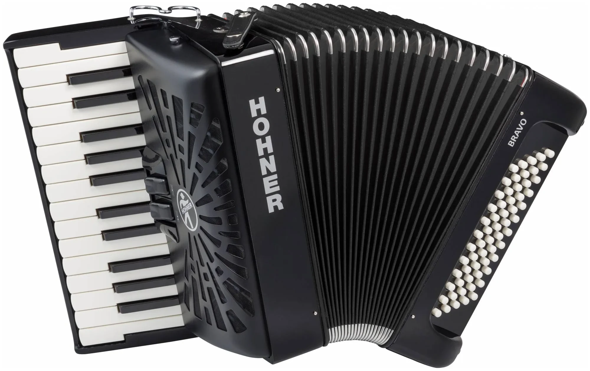 Аккордеон HOHNER Bravo II 60 1/2 черный