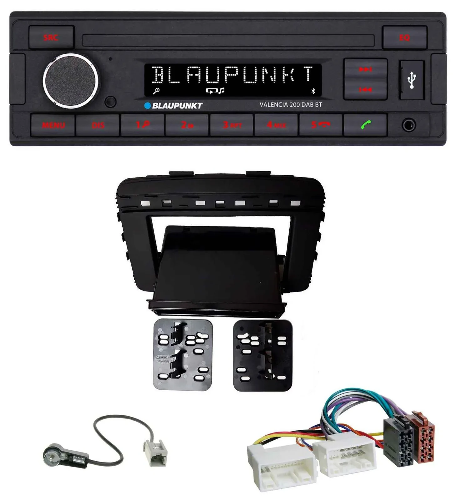 Автомагнитола для Kia Sorento (UM, с 03/2015) Blaupunkt DAB, MP3, Bluetooth, USB