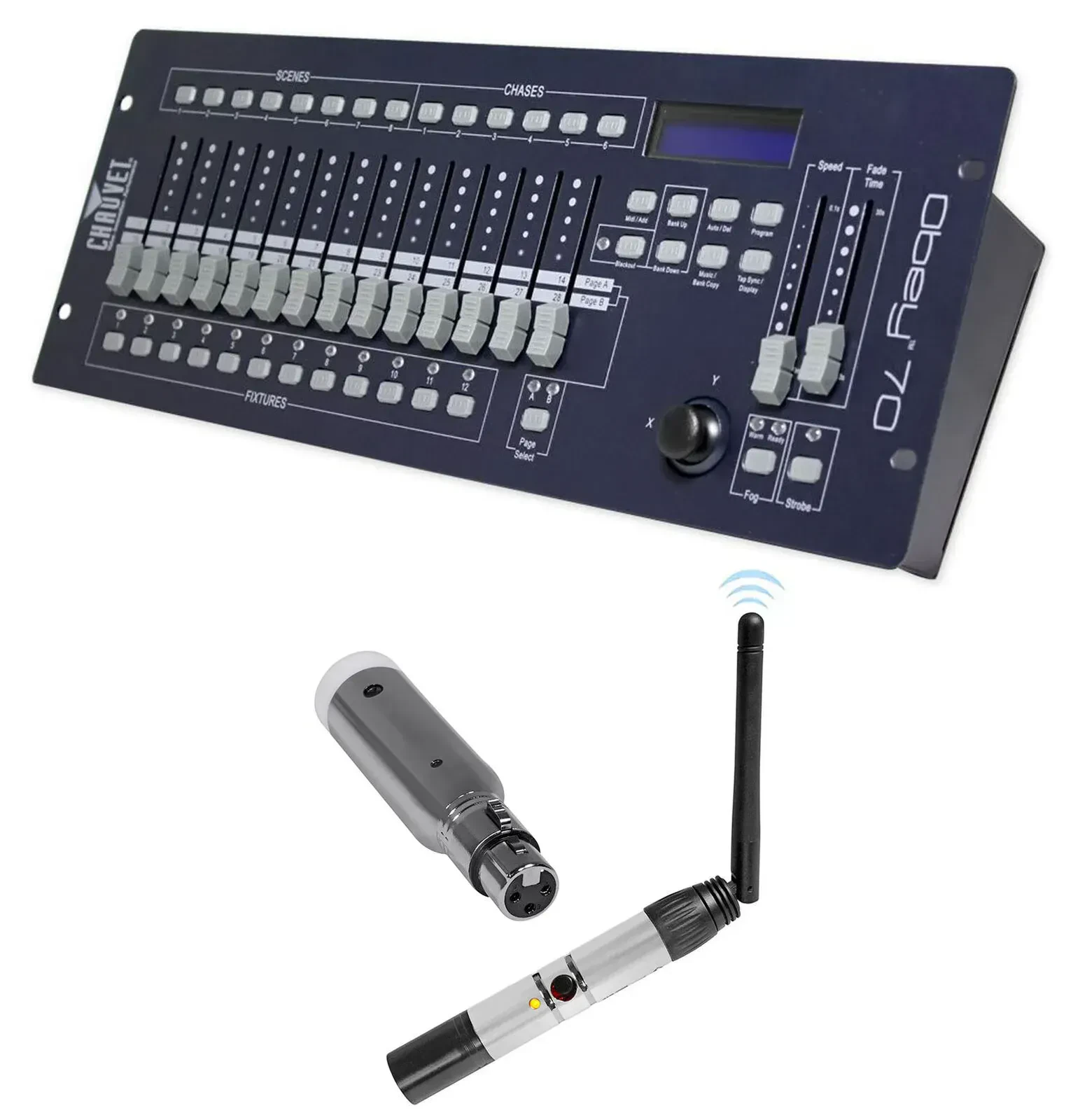 DMX-пульт Chauvet DJ OBEY70 с передатчиком