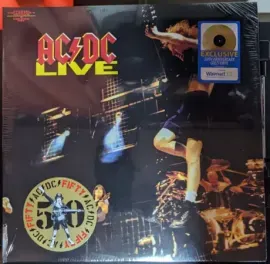 Виниловая пластинка AC/DC – Live, золотой металлик (2024)