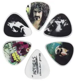 Медиаторы Dunlop ZAPPT02M Frank Zappa Freak Out, 6 штук в коробочке, 1 мм