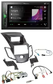Pioneer 2DIN Lenkrad DAB USB Bluetooth Autoradio für Ford Fiesta 10-17 Display s