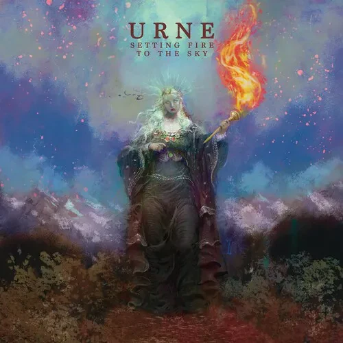 Виниловая пластинка Urne - Setting Fire to the Sky - Turquoise [New Vinyl LP] Colored Vinyl, Turquoi