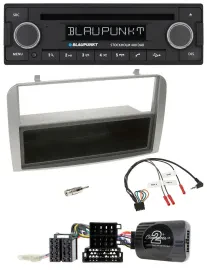 Blaupunkt Lenkrad Bluetooth DAB CD USB Autoradio für Alfa GT 147 07-10 silber Ab