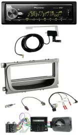 Pioneer Bluetooth DAB USB Lenkrad Autoradio für Ford S-Max Mondeo Can 07-14 Abla