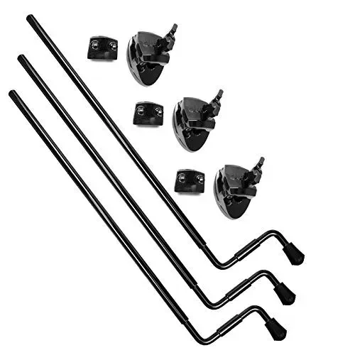 Ножки для барабана DW DRSPFLT3BN Black Nickel (3 штуки)