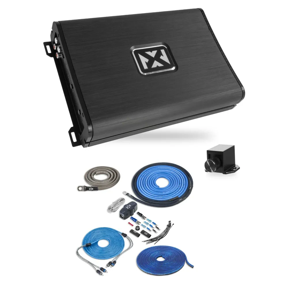 Усилитель мощности для морского применения NVX VAD8402v2, 2‑канальный, Full‑Range (набор) с установочным комплектом XKIT42 4 AWG OFC