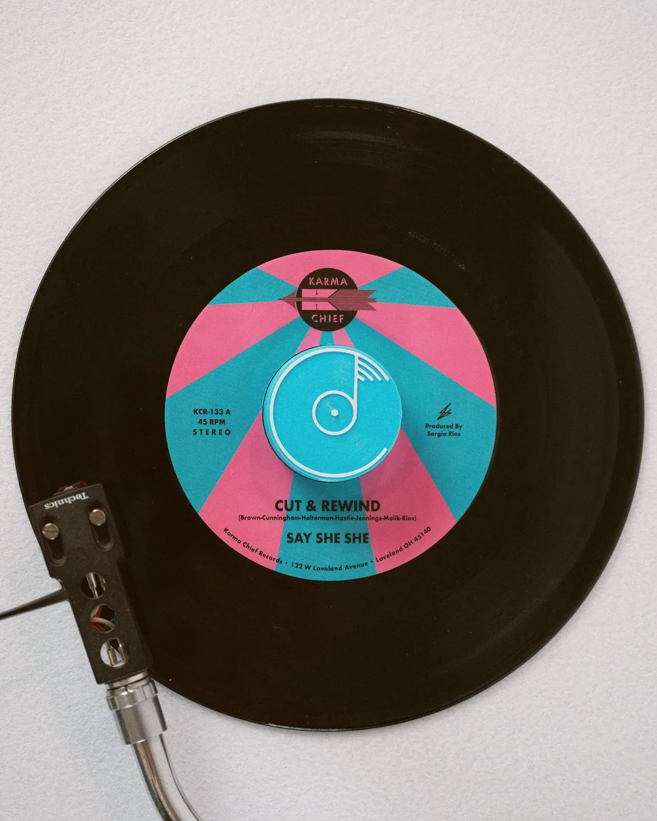 Виниловая пластинка Say She She – Cut & Rewind / Disco Life (Релиз 2026) 7"