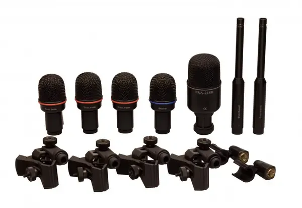 Набор инструментальных микрофонов для барабанов Superlux DRKK5C2