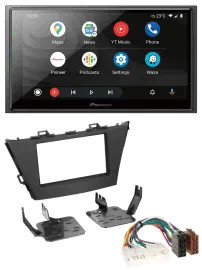 Pioneer USB 2DIN DAB MP3 Bluetooth Autoradio für Toyota Prius+ (ab 2012)