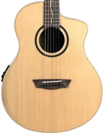 Washburn BTSC40SCE Bella Tono Suprema Grand Concert A/E Guitar, Solid Spruce Top