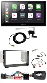 Pioneer USB Lenkrad 2DIN Bluetooth DAB Autoradio für Kia Venga 2010-2019