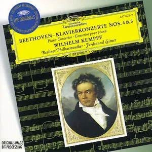 WILHELM KEMPFF - Beethoven: Piano Concertos Nos.4 & 5 (CD)