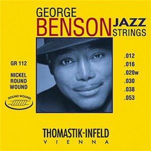 Струны для акустической гитары Thomastik GR112 George Benson Jazz 12-53
