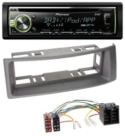Pioneer DAB USB MP3 AUX CD Autoradio für Renault Megane Scenic Classic Cabrio Gr