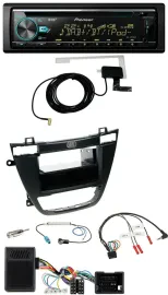 Автомагнитола для Opel Insignia Pioneer CD, USB, DAB, MP3, черная