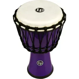 Джембе Latin Percussion World Rope-Tuned Circle Djembe LP1607PL 7" фиолетовый