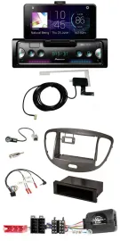 Pioneer DAB Bluetooth Lenkrad USB Autoradio für Hyundai i10 ISO 2009-13 dunkelsi