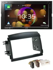 JVC DAB MP3 2DIN Bluetooth USB Autoradio für Hyundai Sonata NF 2005-2008