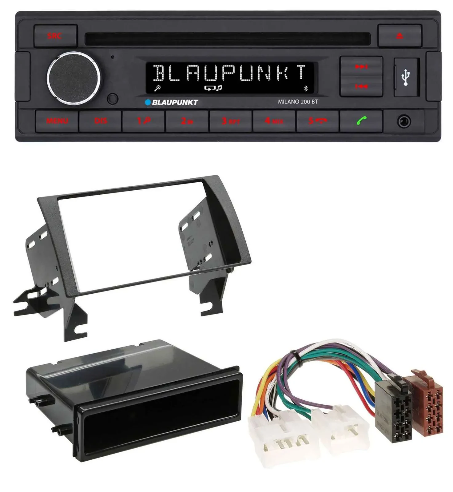 Blaupunkt MP3 USB CD Bluetooth AUX Autoradio für Toyota Camry (2002-2006)