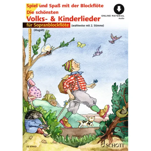 Сборник песен Schott Music Die Schönsten Volks- und Kinderlieder