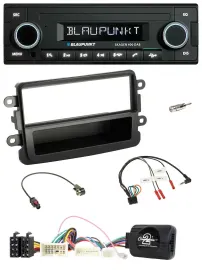 Blaupunkt DAB USB Bluetooth Lenkrad Autoradio für Dacia ab 2012 schwarz