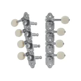 GROVER 409FCW Mandolin Machine Heads, Standard 4 + 4, for "F"-Style Mandolins -