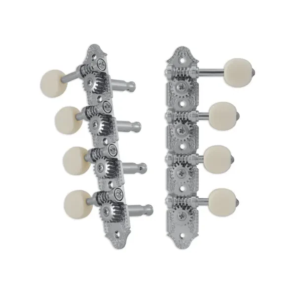 GROVER 409FCW Mandolin Machine Heads, Standard 4 + 4, for "F"-Style Mandolins -