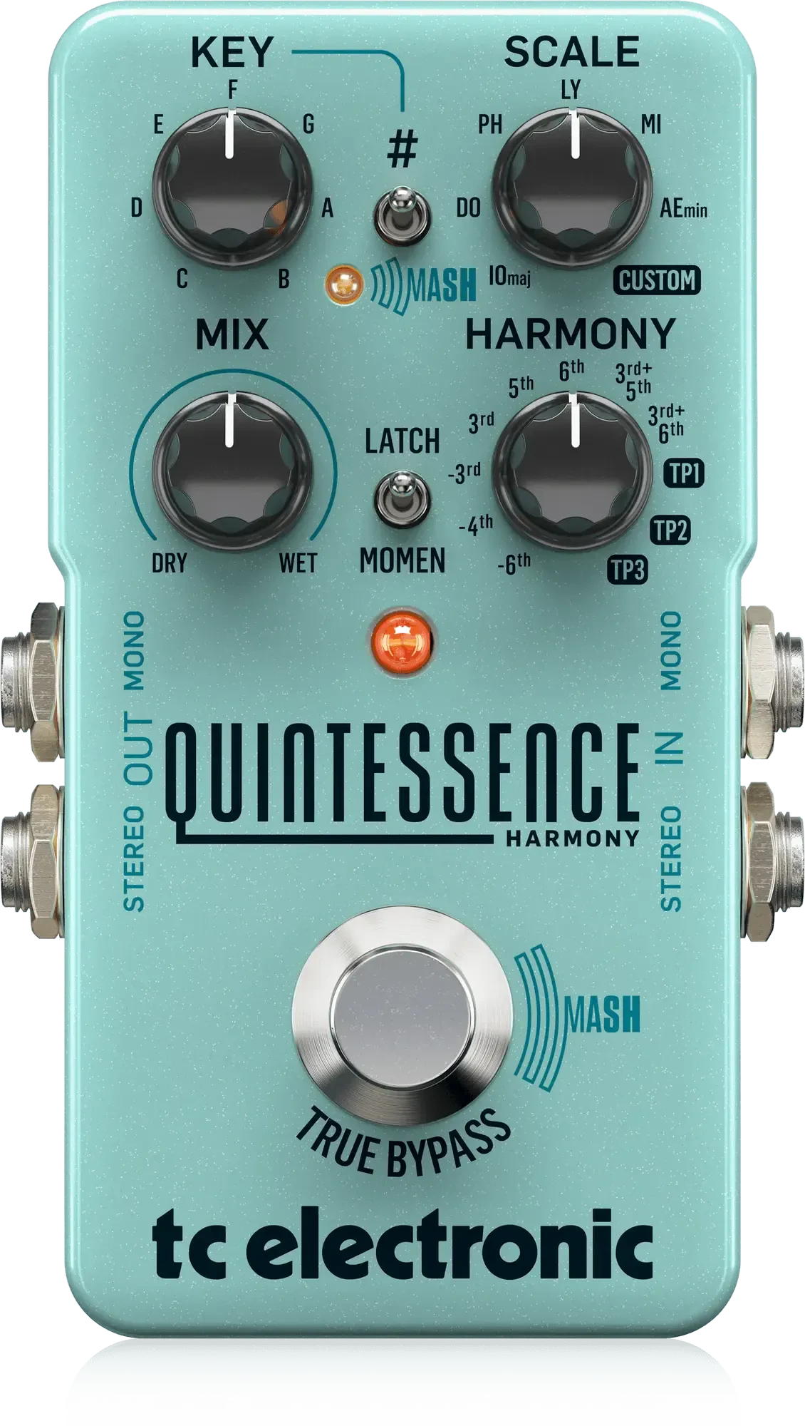 Педаль эффектов для электрогитары TC Electronic Quintessence Harmony