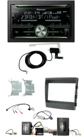 Pioneer CD USB Lenkrad Bluetooth 2DIN DAB Autoradio für Porsche Panamera Soundsy