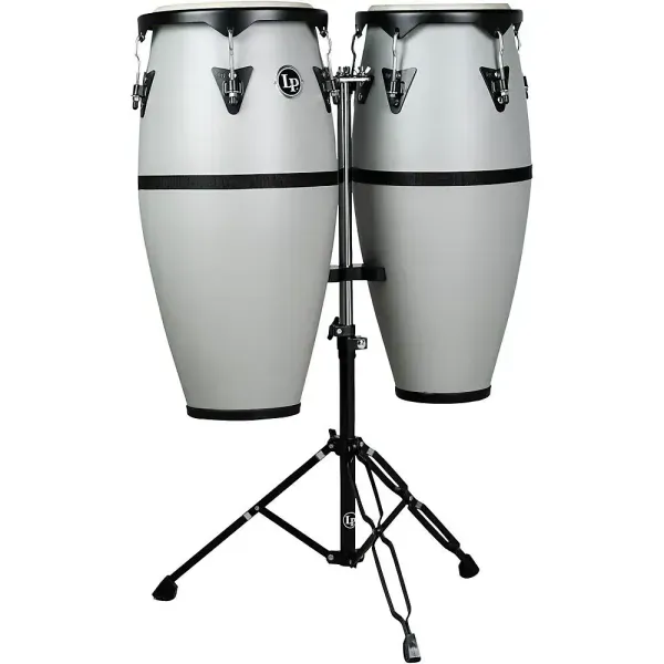 Конга Latin Percussion LP646D Discovery Slate Gray со стойкой