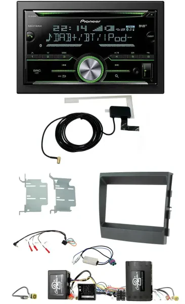 Pioneer CD USB Lenkrad Bluetooth 2DIN DAB Autoradio für Porsche Panamera Soundsy