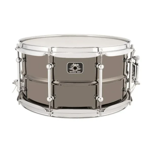 Universal Brass Snare Drum with Chrome Hardware 7"x13"