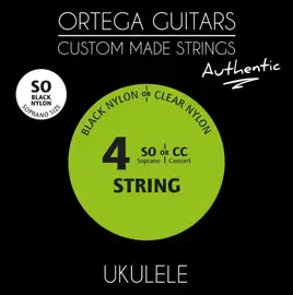 UKABK-SO Комплект струн для укулеле сопрано, Ortega