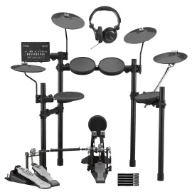 Yamaha Pro Audio DTX452K Electronic Drum Kit with Headphones Package