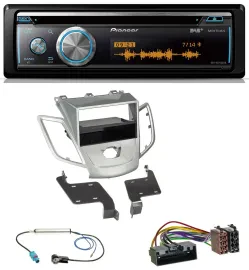 Pioneer MP3 DAB USB CD Bluetooth Autoradio für Ford Fiesta JA8 10-17 ohne Displa