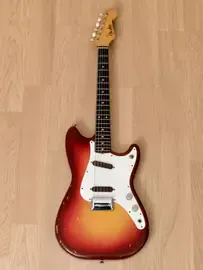 Электрогитара Fender Duo Sonic Pre-CBS SS Sunburst w/case USA 1962