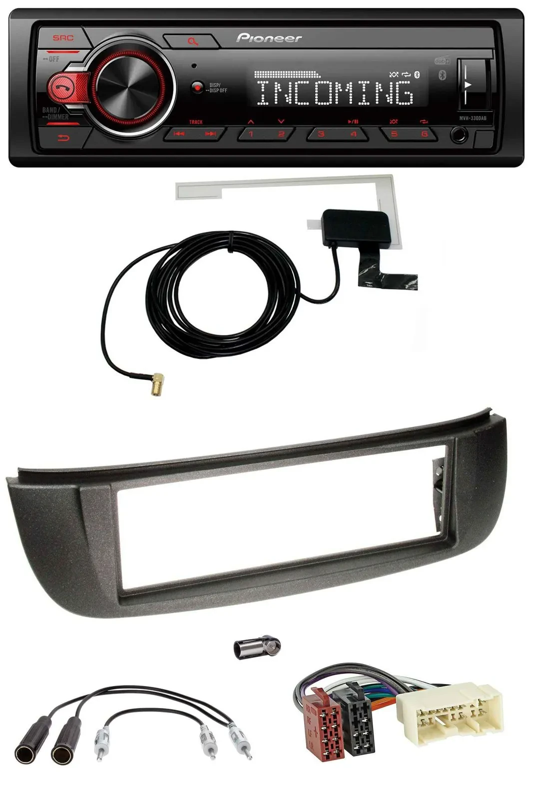 Pioneer USB MP3 DAB Bluetooth Autoradio für Nissan Almera Tino (2001-2004)