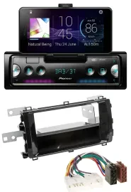 Автомагнитола Pioneer USB MP3 Bluetooth DAB для Toyota Auris (с 2013), черная