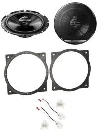 Автомобильная акустика для Kia Carens (с 2013) Pioneer 16.5 см (6.5"), 3-полосная, 300 Вт, передняя дверь