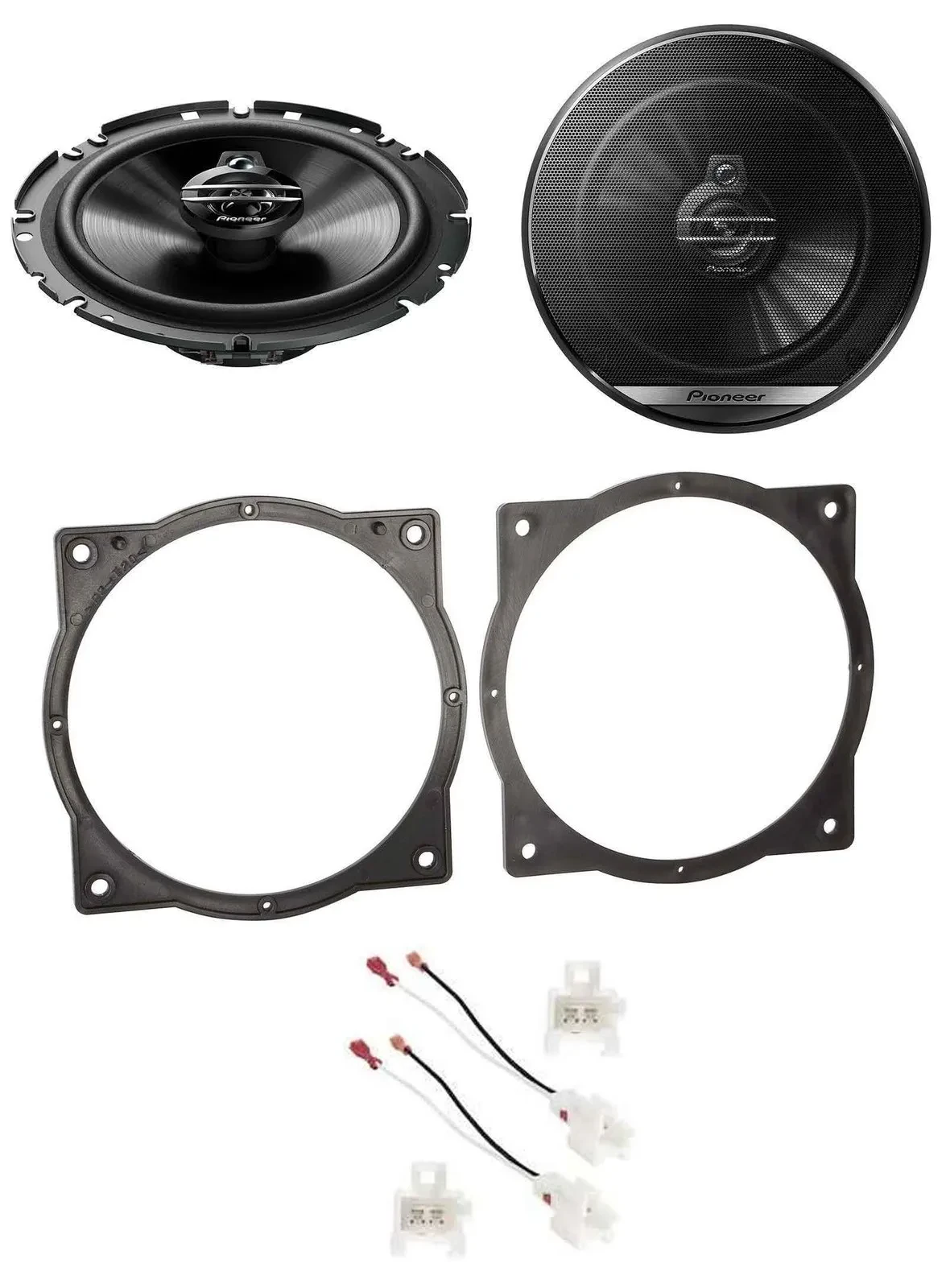 Автомобильная акустика для Kia Carens (с 2013) Pioneer 16.5 см (6.5"), 3-полосная, 300 Вт, передняя дверь