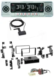 Dietz Bluetooth USB MP3 DAB Autoradio für Nissan Cube ab 09 Frontier ab 13 Juke