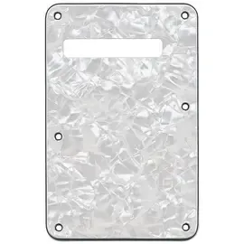 Задняя крышка для гитарной деки Fender Stratocaster Back Plate Tremolo Cavity Cover Pearl White