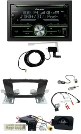 Pioneer CD USB Lenkrad Bluetooth 2DIN DAB Autoradio für Hyundai H 350 ab 2016