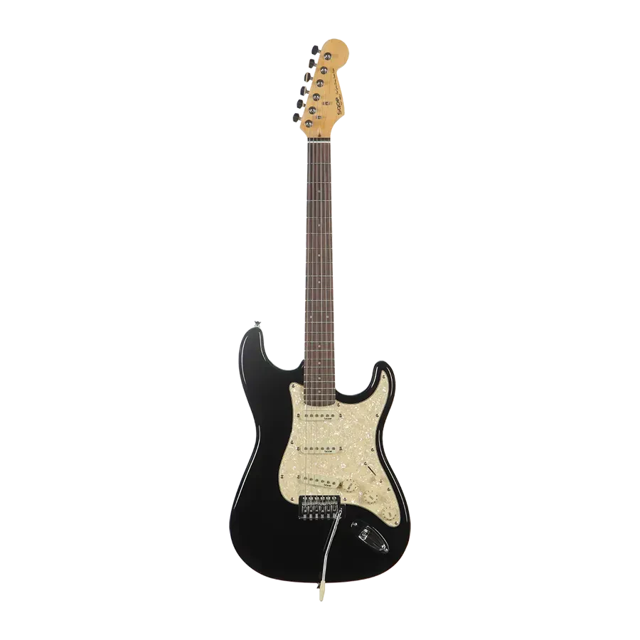 Электрогитара Sqoe Sest200 BK Set с аксессуарами